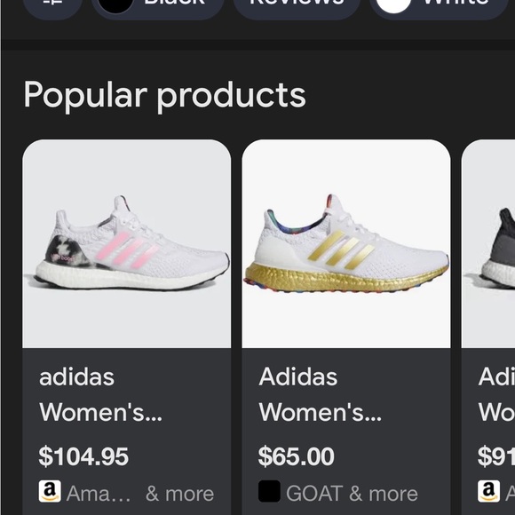 👟 “Adidas” Women’s Ultraboost 5.0 DNA White Mesh w/Pink Stripe Accents - Picture 17 of 17